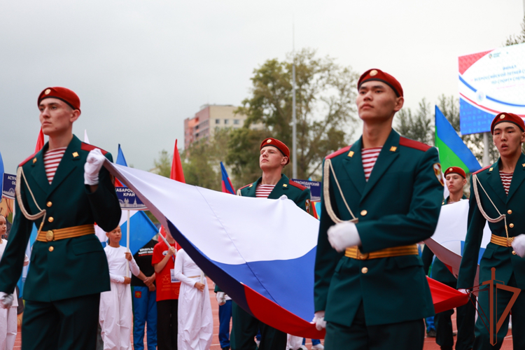 Военнослужащие Росгвардии приняли участие в открытии Всероссийской спартакиады по спорту слепых в Екатеринбурге