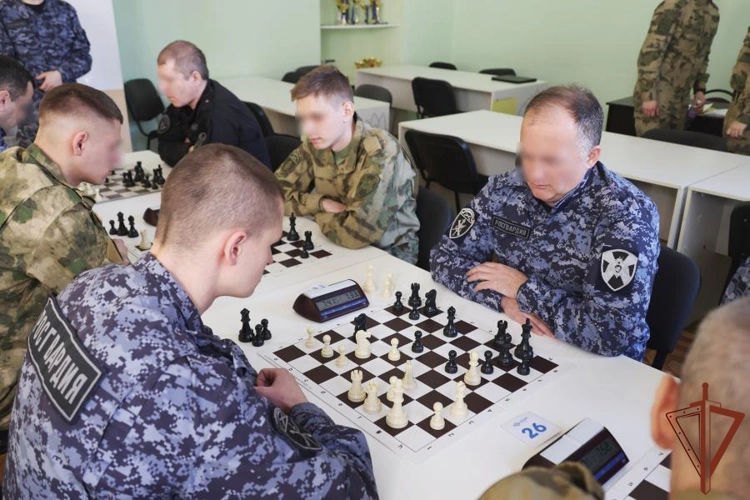 В Санкт-Петербурге прошёл чемпионат Северо-Западного округа Росгвардии по шахматам