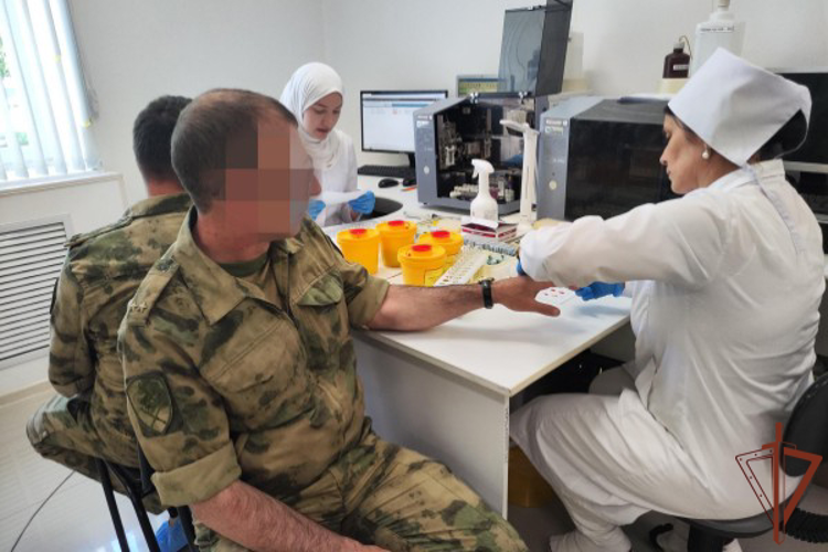 В Северо-Кавказском округе Росгвардии поддержали Всемирный день донора крови