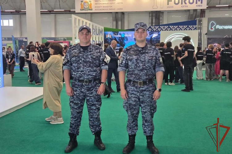 В Югре Росгвардия обеспечила безопасность проведения Международного IT-форума