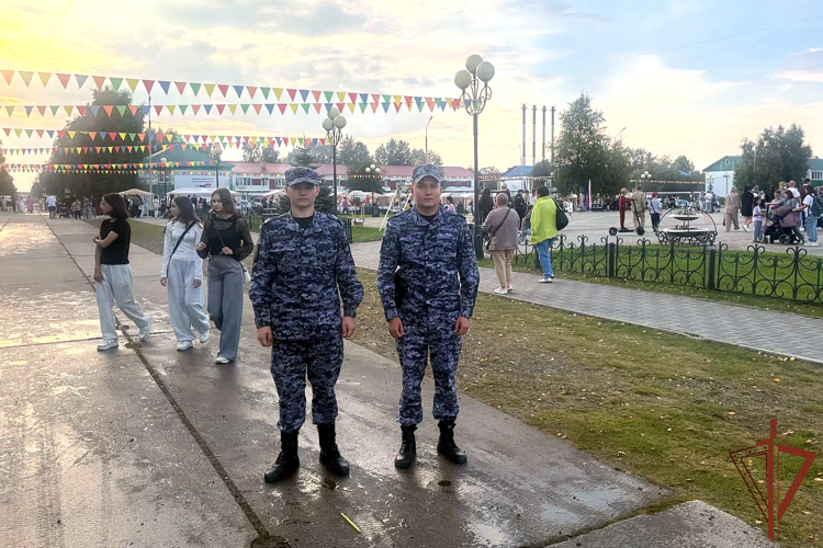 На Урале Росгвардия приняла участие в обеспечении безопасности массовых мероприятий