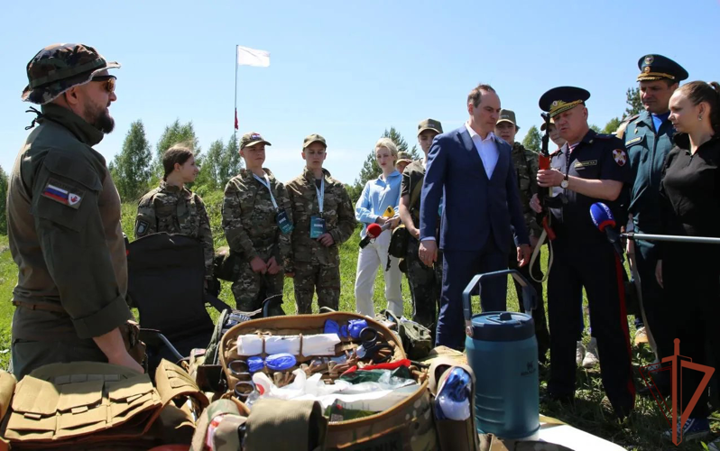 В Мордовии росгвардейцы приняли участие в организации этапа военно-патриотической игры «Зарница 2.0» (видео)