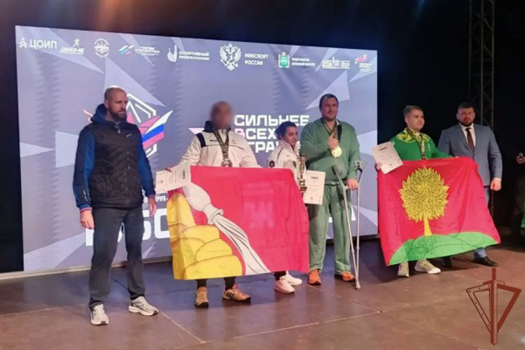 Сотрудник Росгвардии стал призером межрегионального соревнования «Кубок мужества» в Калужской области