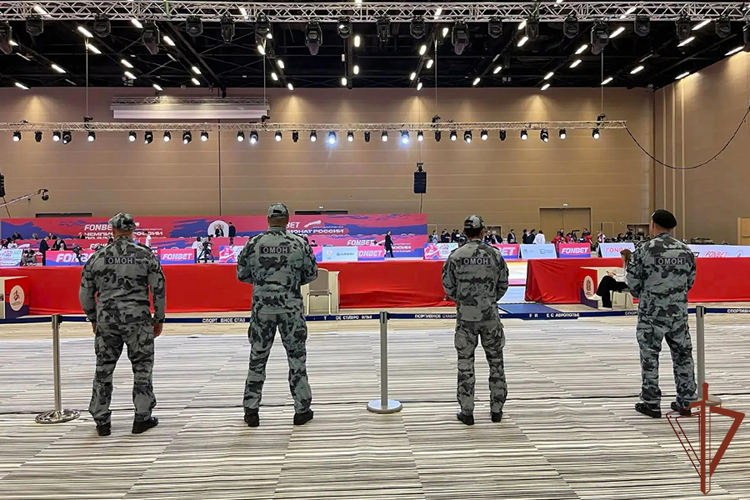 На Ставрополье росгвардейцы обеспечили безопасность  чемпионата России по дзюдо