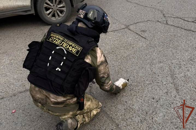 В Улан-Удэ взрывотехники обследовали регенеративный патрон