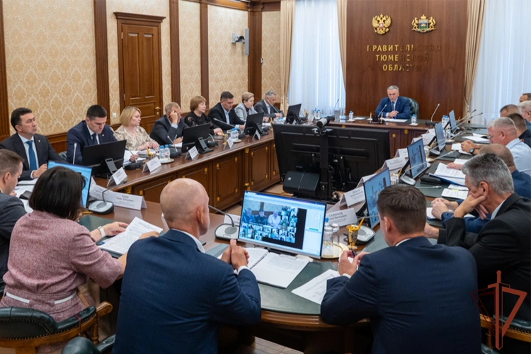 В Тюменской области руководитель Росгвардии по региону принял участие в заседании антитеррористической комиссии