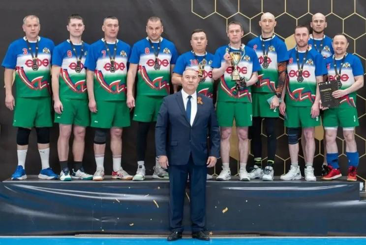 В Уфе объединенная сборная Росгвардии и Военного комиссариата Республики Башкортостан заняла первое место турнира по волейболу