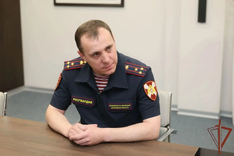 В Биробиджане состоялась рабочая встреча губернатора ЕАО с врио начальником управления Росгвардии