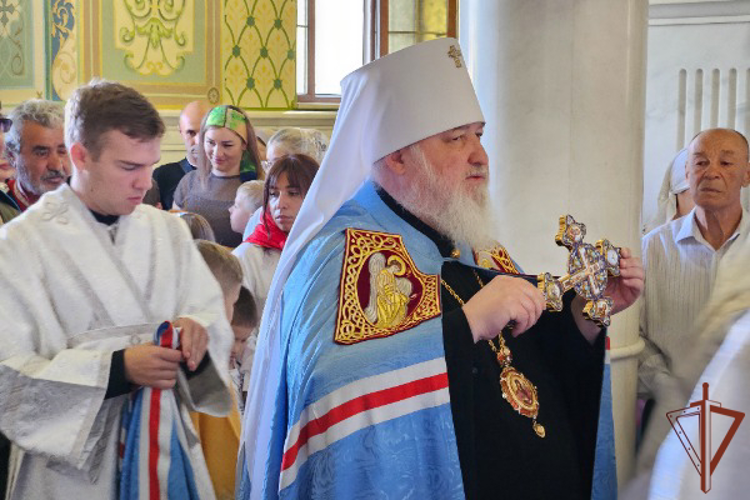 На Северном Кавказе Росгвардия приняла участие в мероприятиях ко Дню крещения Руси