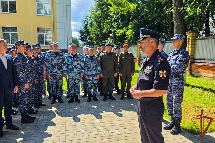 В Управлении Росгвардии по Республике Марий Эл состоялась церемония закладки капсулы памяти (видео)