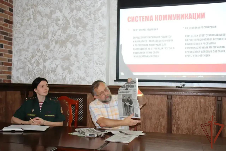 В Черкесске дан старт учебно-методическому сбору начальников пресс-служб Северо-Кавказского округа Росгвардии