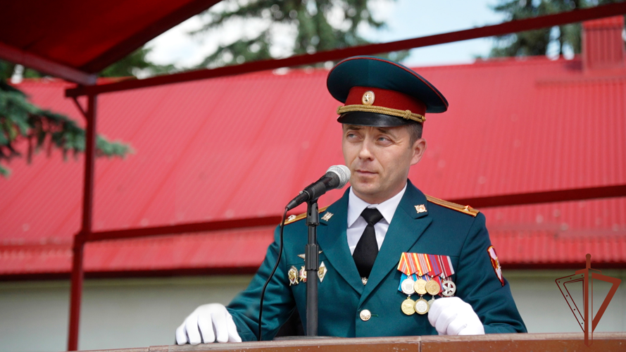 Новобранцы Росгвардии приняли военную присягу в Кабардино-Балкарии