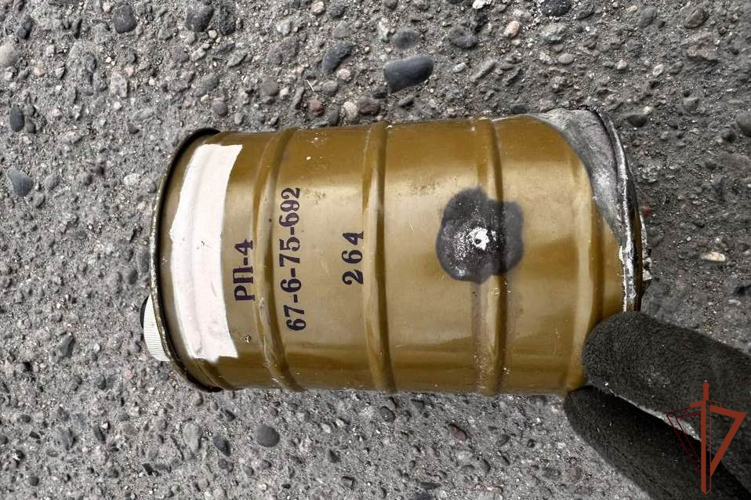 В Улан-Удэ взрывотехники обследовали регенеративный патрон
