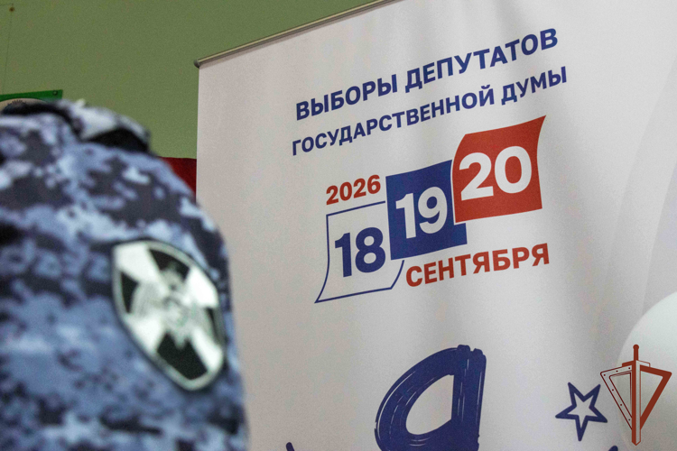 В ДНР росгвардейцы приняли участие в голосовании