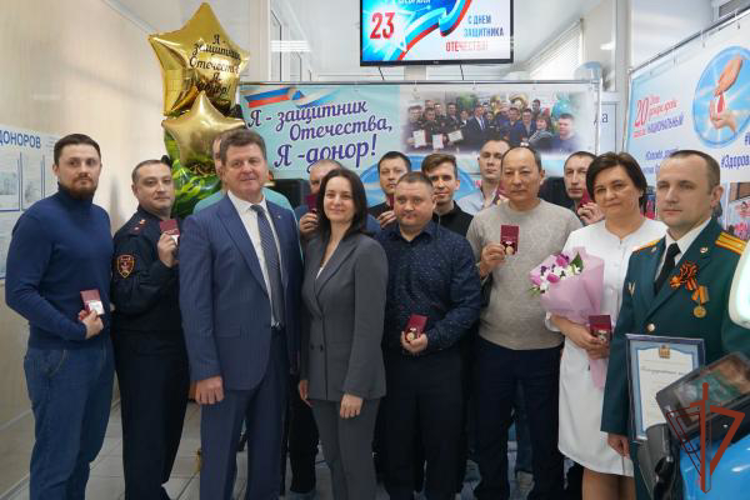 В Оренбурге росгвардейцы присоединились к донорской акции «От сердца к сердцу»