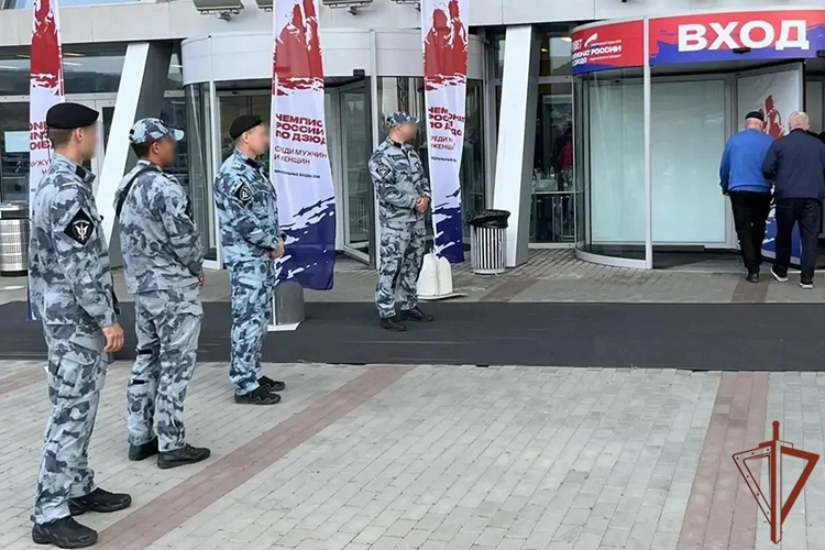 На Ставрополье росгвардейцы обеспечили безопасность  чемпионата России по дзюдо