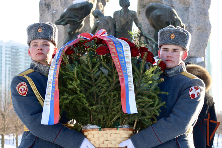 В Санкт-Петербурге росгвардейцы почтили память россиян, исполнявших служебный долг за пределами Отечества