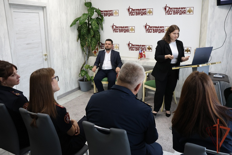 В Хабаровске прошел учебно-методический сбор с начальниками пресс-служб Восточного округа Росгвардии