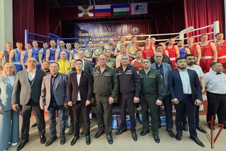 Чемпионат Приволжского округа Росгвардии по боксу прошел в Республике Башкортостан (видео)