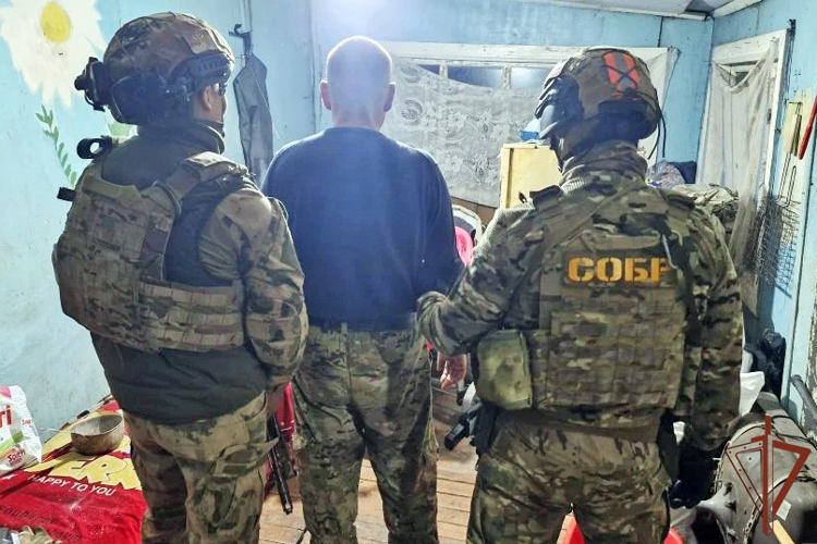 При силовой поддержке СОБР Росгвардии в Хакасии задержан подозреваемый в стрельбе из охотничьего ружья