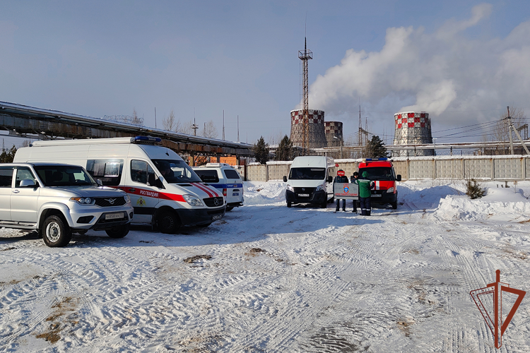 Росгвардия в Тюмени приняла участие в межведомственных учениях на объекте ТЭК