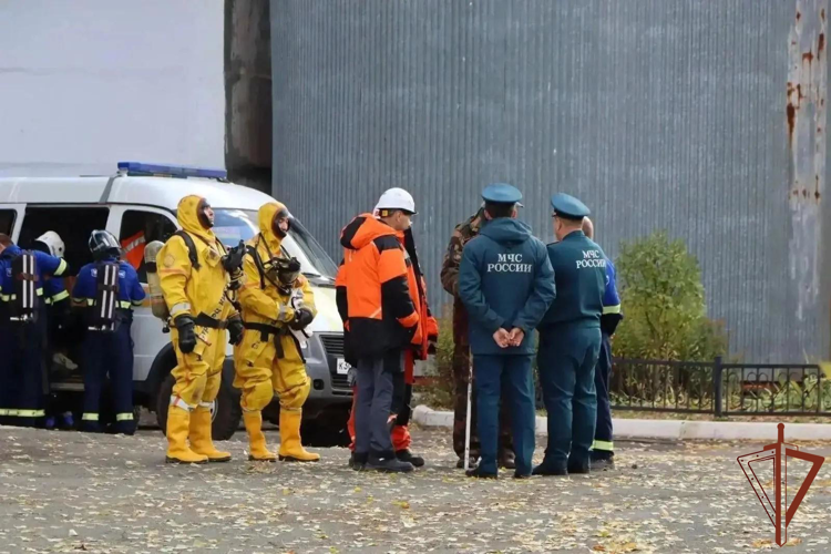 В Приволжье росгвардейцы приняли участие во всероссийской ежегодной штабной тренировке по гражданской обороне