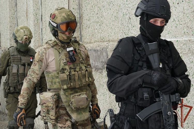 На Сахалине сотрудники СОБР Росгвардии оказали силовое сопровождение в задержании подозреваемого в покушении на убийство