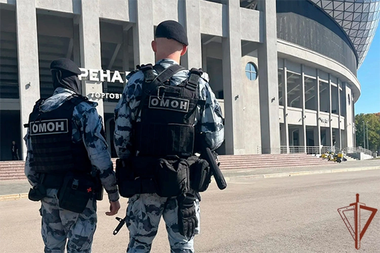 Охрана общественного порядка и безопасность на баскетбольных матчах в Москве обеспечена при содействии Росгвардии