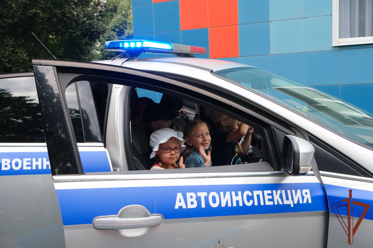 В Центральных регионах России продолжается ведомственная акция «Каникулы с Росгвардией»