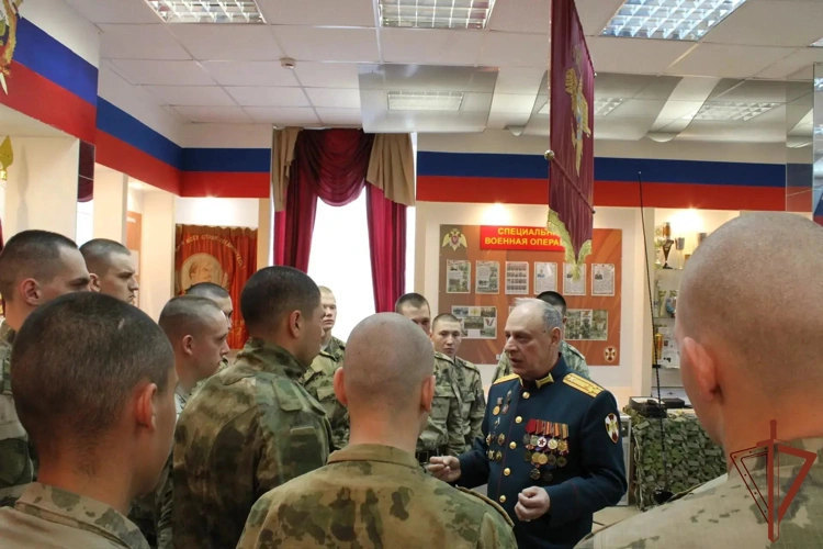 В Приволжье ветеран Росгвардии рассказал военнослужащим о катастрофе на Чернобыльской АЭС