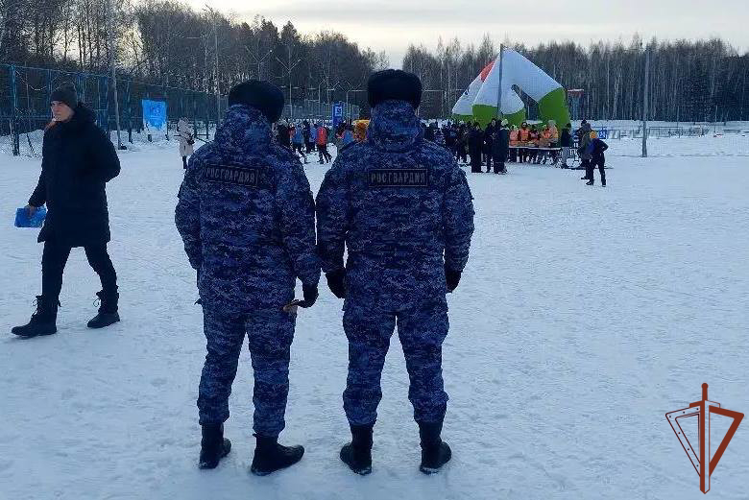 Росгвардия обеспечила безопасность всероссийской лыжной гонки в Сибири