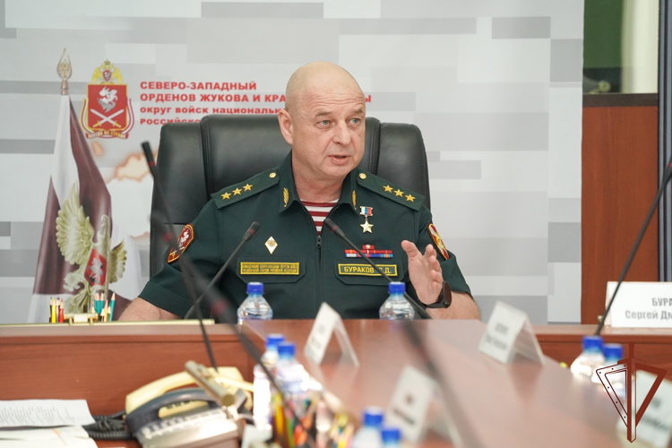 Заседание Военного совета Северо-Западного округа Росгвардии состоялось в Санкт-Петербурге