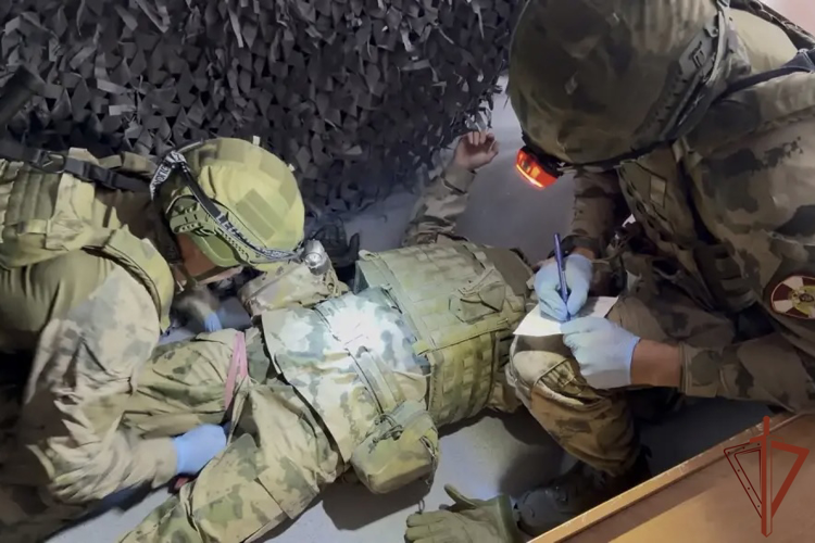 В Новосибирском военном институте Росгвардии прошли соревнования по курсантскому триатлону