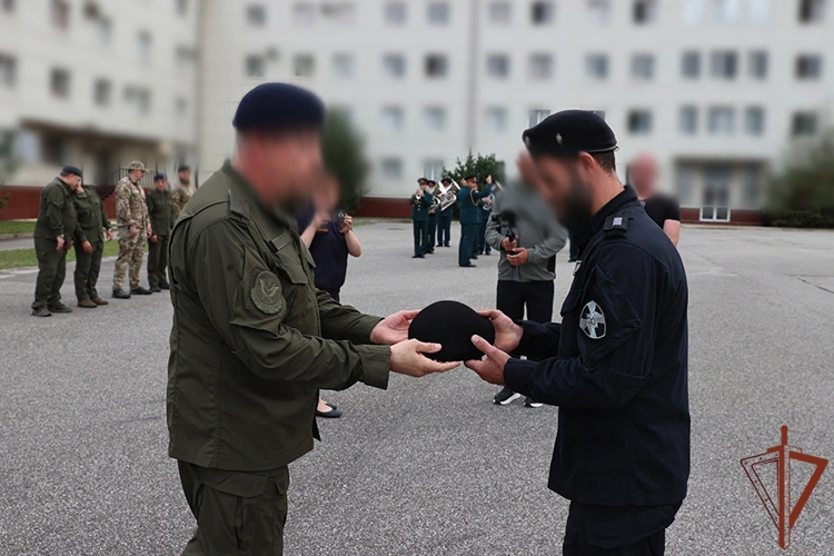 Испытания на право ношения геральдического знака ОМОН прошли на Северном Кавказе