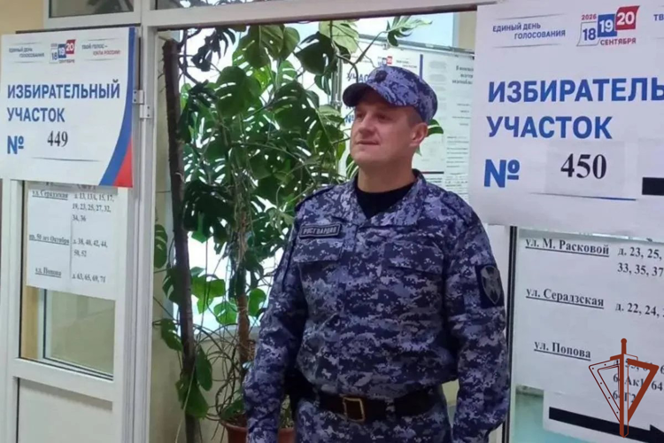 В Приволжье росгвардейцы обеспечили безопасность во время выборов