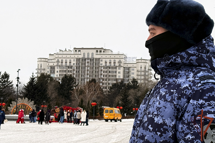 Безопасность мероприятий Нового года по восточному календарю обеспечили сотрудники Росгвардии в Приамурье