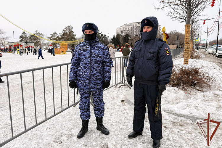 Безопасность мероприятий Нового года по восточному календарю обеспечили сотрудники Росгвардии в Приамурье