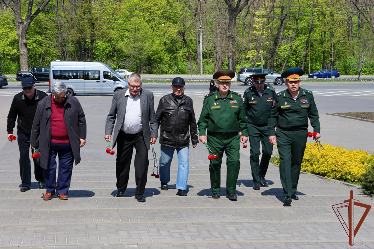 Автопробег ветеранской организации Южного округа Росгвардии состоялся в Ростове-на-Дону