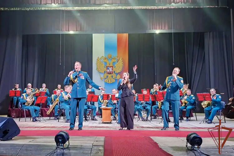 В Моздоке состоялся концерт военного оркестра Северо-Кавказского округа Росгвардии