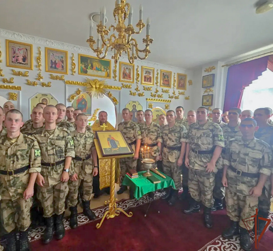На Северном Кавказе Росгвардия приняла участие в мероприятиях ко Дню крещения Руси
