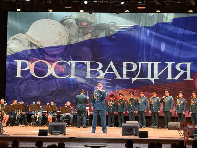 Ансамбль песни и пляски Центрального округа Росгвардии выступил в Рязани с концертом, посвященным 10-летию ведомства