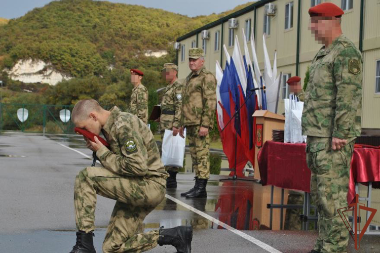 Обладателей крапового берета определили в Южном округе Росгвардии (видео)