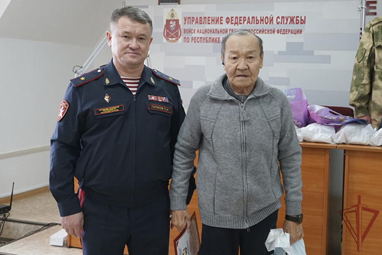В Восточном округе Росгвардии прошли мероприятия, приуроченные ко Дню пожилых людей