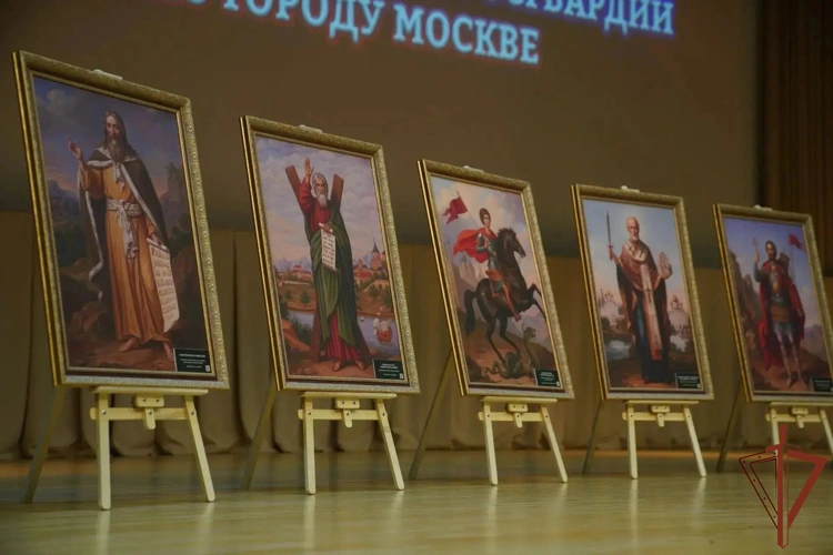В столичном главке Росгвардии открылась экспозиция проекта «Духовные покровители армии:от святого воинства — к Суворову» (видео)