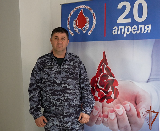 На Северном Кавказе росгвардейцы приняли участие в акциях по сдаче крови в Национальный день донора