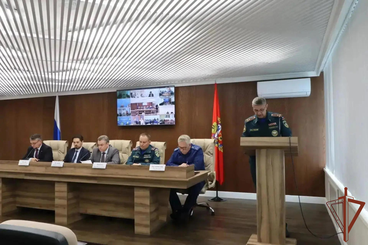 В Приволжье росгвардейцы приняли участие во всероссийской ежегодной штабной тренировке по гражданской обороне