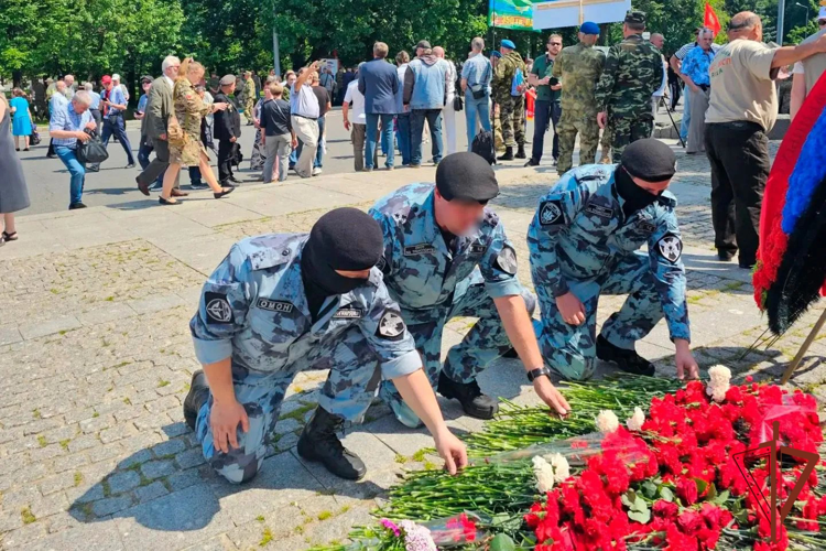 В Центральном округе Росгвардии прошли мероприятия ко Дню ветеранов боевых действий