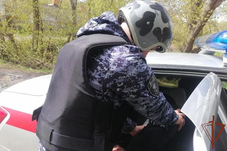 В Саратове росгвардейцы пресекли деятельность наркокурьера (видео)