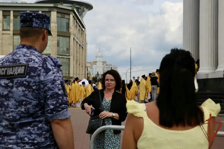 В Саранске росгвардейцы приняли участие в 25‑летии канонизации святого праведного воина Федора Ушакова (видео)