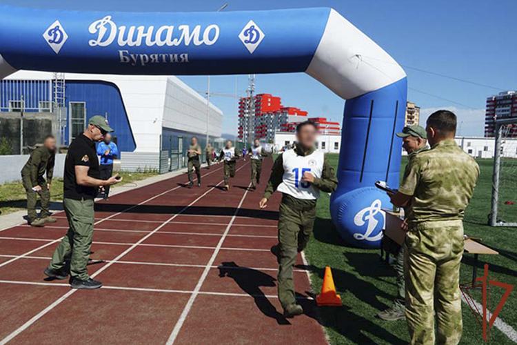 Специальный конкурс «Спортсмен Росгвардии» прошел в Бурятии